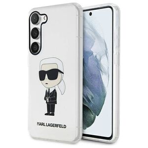 Original Case SAMSUNG GALAXY S23+ Karl Lagerfeld Hardcase Ikonik (KLHCS23MHNIKTCT) transparent 3666339117801