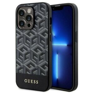 Original Case IPHONE 14 PRO MAX Guess Hardcase GCube Stripes MagSafe (GUHMP14XHGCFSEK) black 3666339112455