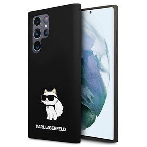 Original Case SAMSUNG GALAXY S24 ULTRA Karl Lagerfeld Hardcase Silicone Choupette (KLHCS24LSNCHBCK) black 3666339242343