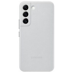 Samsung Leather Cover for Samsung Galaxy S22 light grey 8806092985155