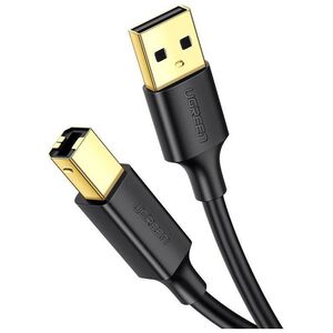 UGREEN US135 USB 2.0 A-B printer cable, gold plated, 3m (black) 6957303813513