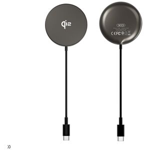 XO wireless inductive charger QI2 CX029 magnetic black 6920680857760