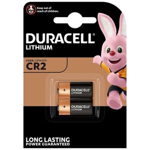 Duracell Μπαταρίες Λιθίου CR2 3V 2τμχ (DB2CR2)(DURDB2CR2) έως 12 άτοκες Δόσεις