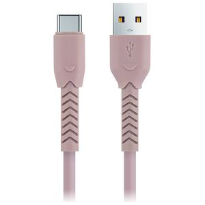 Maxlife MXUC-04 cable USB - USB-C 1,0 m 3A pink 5900495875204
