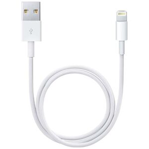 Apple Charge Cable USB to Lightning Λευκό 0.5m (ME291ZM/A) (APPME291ZM/A) έως 12 άτοκες Δόσεις