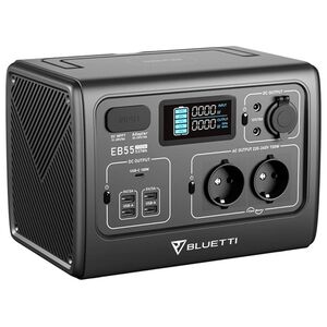 BLUETTI EB55 ΦΟΡΗΤΟΣ ΣΤΑΘΜΟΣ ΕΝΕΡΓΕΙΑΣ 537Wh 700W 601003 έως 12 άτοκες δόσεις
