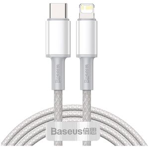 Baseus cable High Density PD USB-C - Lightning 2,0 m white 20W 6953156231955