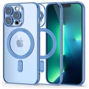 Case IPHONE 13 PRO Tech-Protect MagShine blue 9490713935552
