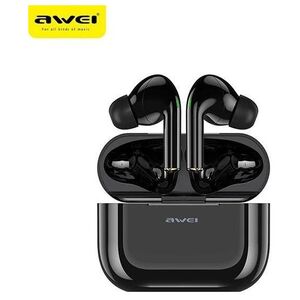 Bluetooth 5.0 TWS Headphones + AWEI Docking Station (T29) black 6954284054393