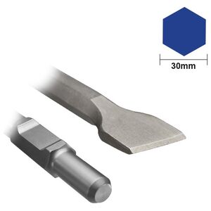 BULLE ΚΑΛΕΜΙ ΠΛΑΤΥ HEX 30x410mm 43979 έως 12 άτοκες δόσεις