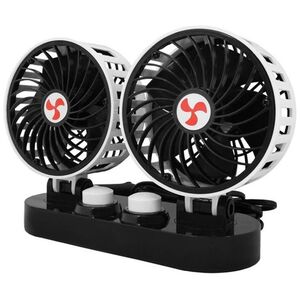 Car double fan 12V 2x5” with regulation 5902270750683