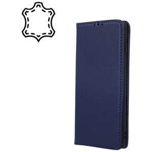 Genuine Leather Smart Pro case for Samsung Galaxy A51 navy blue 5900495817334