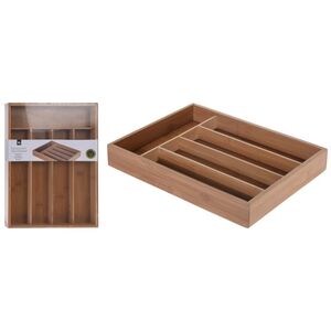 Θήκη για Μαχαιροπίρουνα Εxcellent Houseware ξύλινη, με διαστάσεις 36x26x5cm 8719202934526