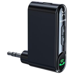 Baseus Qiyin AUX Car Bluetooth Receiver Black 6932172626969