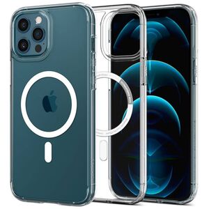 Case IPHONE 12 / 12 PRO Spigen Ultra Hybrid Mag MagSafe white 8809756644375