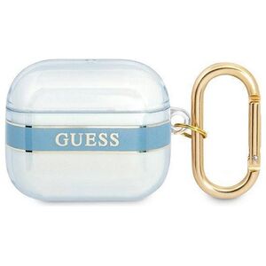 Case APPLE AIRPODS 3 Guess AirPods Strap Collection (GUA3HHTSB) blue 3666339047122