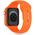 Strap for APPLE WATCH 4 / 5 / 6 / 7 / 8 / 9 / SE / ULTRA 1 / 2 (42 / 44 / 45 / 49 MM) Tech-Protect Silicone Bright orange 5906302304516