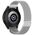Strap for SAMSUNG GALAXY WATCH 4 / 5 / 5 PRO / 6 / 7 / FE Tech-Protect Milaneseband silver 5906302313778