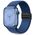 Strap for APPLE WATCH 4 / 5 / 6 / 7 / 8 / 9 / SE / ULTRA 1 / 2 (42 / 44 / 45 / 49 MM) Tech-Protect Nylonmag Montego blue 5906302312771