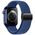 Strap for APPLE WATCH 4 / 5 / 6 / 7 / 8 / 9 / SE / ULTRA 1 / 2 (42 / 44 / 45 / 49 MM) Tech-Protect Nylonmag Montego blue 5906302312771