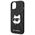 Original Case IPHONE 14 PLUS Karl Lagerfeld Hardcase Glitter Choupette Patch (KLHCP14MG2CPK) black 3666339099404