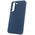 Satin case for Samsung Galaxy S22 dark blue 5900495028549