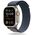 Strap for APPLE WATCH 4 / 5 / 6 / 7 / 8 / 9 / SE / ULTRA 1 / 2 (42 / 44 / 45 / 49 MM) Tech-Protect Nylon Pro Navy / Grey 5906302302314
