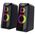 HAVIT SK202 Computer speakers 2.0 RGB (black) 6939119035167