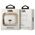 Case APPLE AIRPODS PRO 2 Karl Lagerfeld Silicone Karl Head 3D white 3666339099244