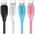 Cable USB iPhone Lightning 1m Fast Charging Remax LESU black 6972174158341