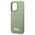 Original Case IPHONE 14 PRO MAX Guess Hard Case Silicone Logo Plate MagSafe green 3666339070496