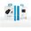 Forever TC-01 charger 1x USB 2A black + Lightning cable 5900495623324