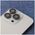 Set of lens glasses for iPhone 15 / 15 Plus black frame (2 pcs) 5900495649768