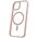 Satin Clear Mag case for iPhone 15 Pro Max 6,7&quot; pink 5907457714328
