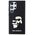 Karl Lagerfeld case for Samsung Galaxy S24 Ultra KLHCS24L3DRKCNK black HC 3D RUBBER KC NFT 3666339241988