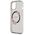 Guess case for iPhone 15 6,1&quot; GUHMP15SHFWFCK black HC MAGSAFE IML FLOWERS WREATH 3666339221287