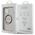 Guess case for iPhone 15 6,1&quot; GUHMP15SHFWFCK black HC MAGSAFE IML FLOWERS WREATH 3666339221287