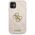 Guess case for Samsung Galaxy A35 GUHCSA354GMGPI pink HC PU 4G big metal logo 3666339259587