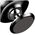Baseus car holder Small Ears magnetic glued black 6953156253063