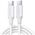 Cable USB-C to USB-C UGREEN 15172 (white) 6941876211722