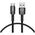 Cable USB - USB Type C 100W / 5A 0.5m Tech-Protect UltraBoost EVO black 5906203690701