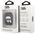 Karl Lagerfeld case for AirPods KLACCSILKHBK black Silicone Iconic 3700740463789