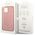 Guess case for iPhone 14 Pro Max 6,7&quot; GUHCP14XHGGSHP pink PC/TPU Glitter Flakes Case Script Metal Logo 3666339065072