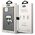 Karl Lagerfeld case for iPhone 14 6,1&quot; KLHCP14SSAPKHG silver PU Saffiano case with Karl Head Patch 3666339077075