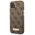 Guess case for iPhone 14 Pro 6,1&quot; GUHMP14LU4GPRW brown HC Magsafe 4G PU Logo Plate 3666339069926