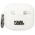Karl Lagerfeld case for Airpods 3 KLA3RUNIKH white 3D Silicone NFT Karl 3666339087852