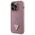 Guess case for iPhone 14 Pro 6,1&quot; GUHCP14LHDGTPP pink hardcase Rhinestone Triangle 3666339120115