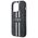 Guess case for iPhone 14 Pro Max 6,7&quot; GUHMP14XP4RPSK black hard case 4G Printed Stripes MagSafe 3666339119706