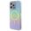 Guess case for iPhone 15 Pro 6,1&quot; GUHMP15LHITSQ turquiose HC IML Magsafe Iridescent 3666339154943