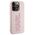 Karl Lagerfeld case for iPhone 15 Pro Max 6,7&quot; KLHCP15X3DMBKCP pink HC 3D Logo Glitter 3666339166502